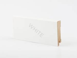 Плинтус Deartio White W 29-80 Белый 2050x80x16