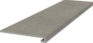 Ступень Kerama Marazzi Касабланка KM6012G0171RGCF фронтальная клееная HP серый матовый обрезной 33x119.5