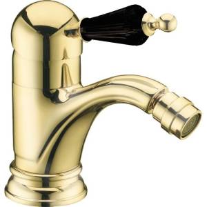Смеситель для биде Boheme Tradizionale Nero 256 золотой