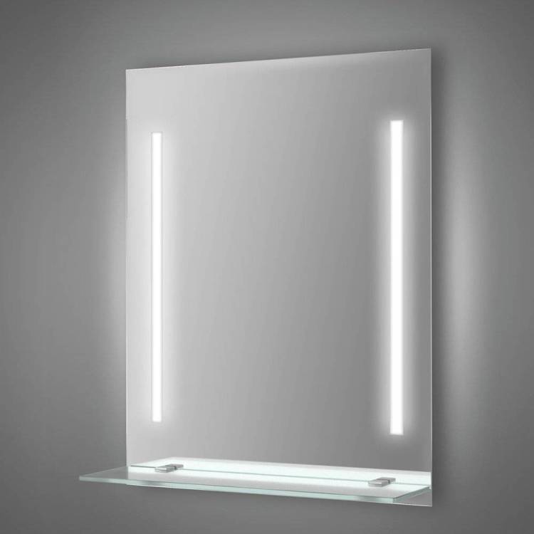 Зеркало Evoform Ledline-S BY 2162 60x75 см, с полкой