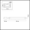 Настенный светодиодный светильник Odeon Light Hightech Arno 3888/12WB фото 2