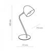 Настольная лампа TK Lighting 5036 Soho Black фото 3