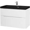 Тумба с раковиной BelBagno Marino H90 bianco lucido фото 6