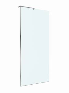 Душевая перегородка BelBagno UNO-L-1-TB-90-C-Cr профиль хром, стекло прозрачное, 90x200