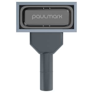 Перелив Paulmark PM24-GM овальный, вороненая сталь