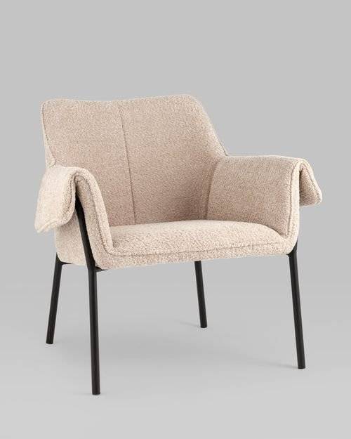 Кресло Stool Group Бесс FDC9471 ALP2 альпака, бежевый