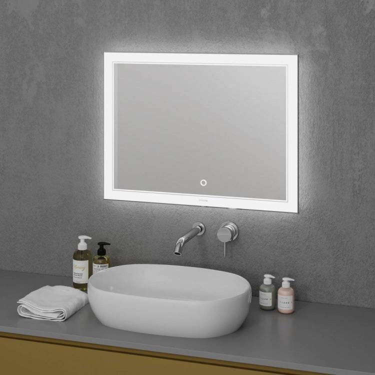 Зеркало Grossman SIRIUS 700x800x45 LED с сенсорным выключателем