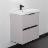 Тумба с раковиной Comforty Селенга-50 00-00022007CF серый шелк