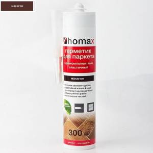 Герметик для паркета Homakoll Homax Махагон 300 мл