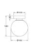 Настенный светильник Maytoni Basic form MOD321WL-01B фото 2