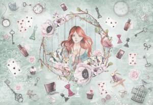 3D Фотообои Artegrafico «Алиса» KID-081 канвас