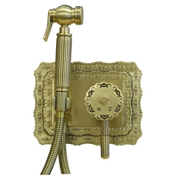 Гигиенический душ Zorg A 116 BD-BR со смесителем, с внутренней частью