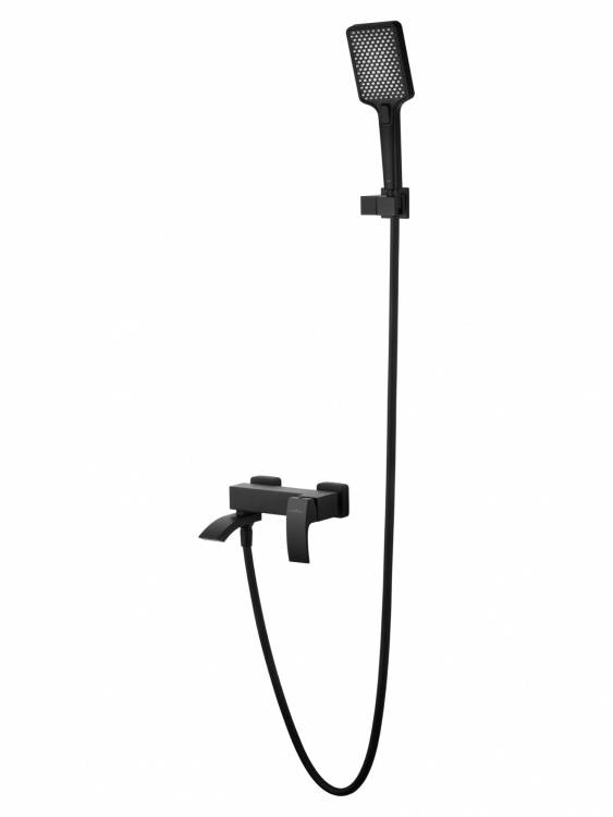 Смеситель для ванны Wonzon & Woghand WW-88639009-MB с душем, черный матовый