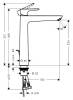 Смеситель для раковины Hansgrohe Talis E 71716000 фото 3