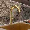 Смеситель для раковины Elghansa Radiant 5647181-MattGold высокий, матовое золото фото 4