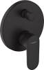 Смеситель для ванны с душем Hansgrohe Vernis Blend 71466670 матовый черный