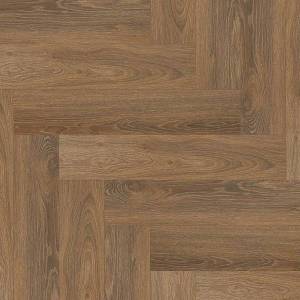 SPC Ламинат FLoorFactor Herringbone 5/34 4V HB.15 Tobacco Braun Oak 675x135