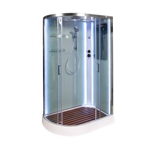 Душевая кабина AvaCan A102RLEDKN с подсветкой и кнопкой, 120x80x220
