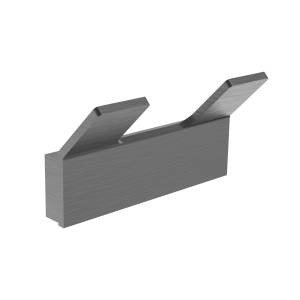 Крючок Wonzon & Woghand Lotte WW-8325-BGM двойной, темный графит