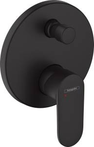 Смеситель для ванны с душем Hansgrohe Vernis Blend 71466670 матовый черный