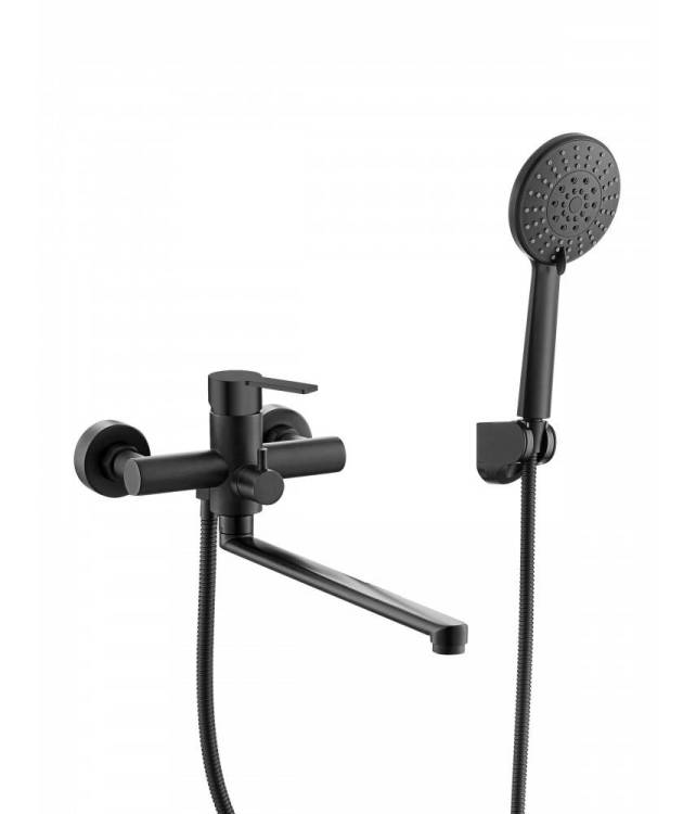 Смеситель для ванны Agger Easy A3121144 черный