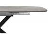 Стол Woodville Philip 619924 цемент, черный 118(141.8)x78x75 фото 6
