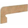 Плинтус Exagres Vega Zanq. Ocre Izquierda Левый 17.5x39.5