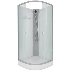 Душевая кабина Niagara NG-4301-14BK с низким поддоном, без крыши