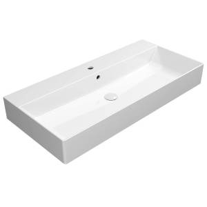 Раковина GSI Kube X 9423111 100 см, белая глянцевая