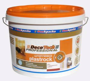 Шпатлевка DecoTech Plastrock 4.8 кг