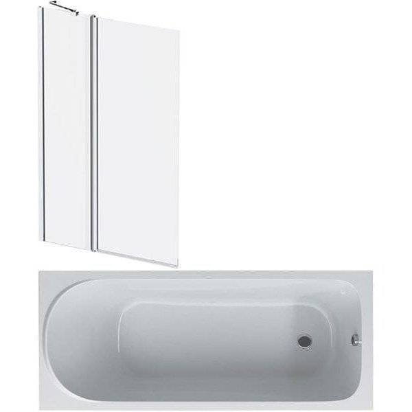 Акриловая ванна Am.Pm Sense 170x70 со шторкой