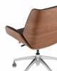 Кресло компьютерное Stool Group TopChairs Crown SN A312-A 8383-29 walnut back черный фото 6