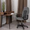 Кресло компьютерное Tetchair Parma (22) 25036 серый, велюр, ткань фото 13