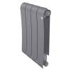Дизайн-радиатор биметаллический Royal Thermo Infinity 500 Silver Satin - 4 секц.