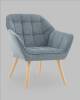 Кресло Stool Group Вэйл QH-8904K DAG-12(72) grey темно-серый фото 2