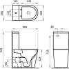 Унитаз-компакт BelBagno Sfera-r BB2141CPR/BB2111SC фото 4