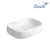 Раковина Cerutti Spa CR0086 MMW2 белая матовая, 56.5x40 фото 5