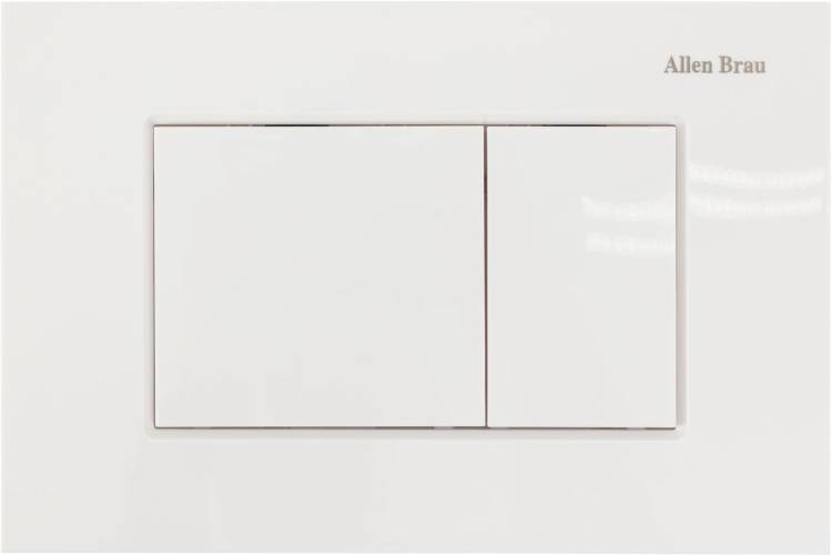 Кнопка смыва Allen Brau Evo S 9.2EV01.20 белый