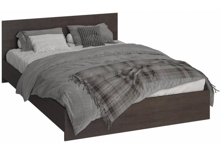 Кровать Woodville Адайн КР-140 507795 венге/венге без основания 140x200