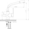 Смеситель для кухни Zorg Clean Water ZR 319 YF-33 фото 2