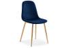 Стул Woodville Dabl 15290 dark blue / gold