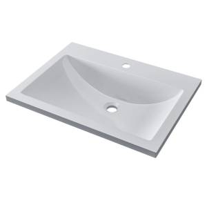 Раковина Uperwood Self 4538341000 белая глянцевая, 60x45