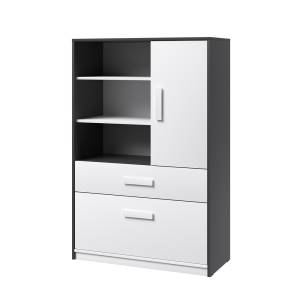 Шкаф Домани Кэнди КШ-2 Н00166571 серый, белый