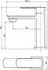 Смеситель для раковины Aquanet Cinetic AF120-10С фото 3