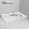 Душевой уголок AM.PM Func W84G-403-12090-MТ Square Slide 120х90, матовый хром, прозрачное фото 10