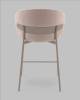 Стул полубарный Stool Group Блейз LV-109-E31-P-7006 бежевый, каркас бежево-серый, велюр фото 4