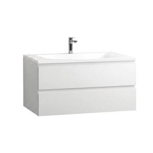 Тумба с раковиной Cezares Molveno 100 bianco ghiaccio