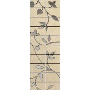 Мозаика Italgraniti Urbana UR02LA Beige List. Mosaico Fiore 15x45