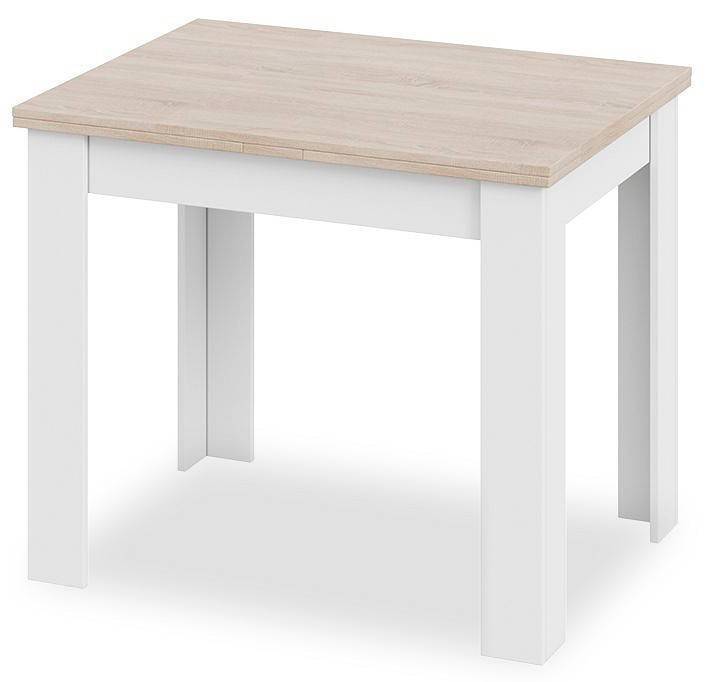 Стол обеденный Трия Промо TRI_198631 Белый/Дуб сонома светлый