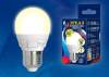 Светодиодная лампа Uniel LED-G45 7W/3000K/E27/FR/DIM PLP01WH фото 2